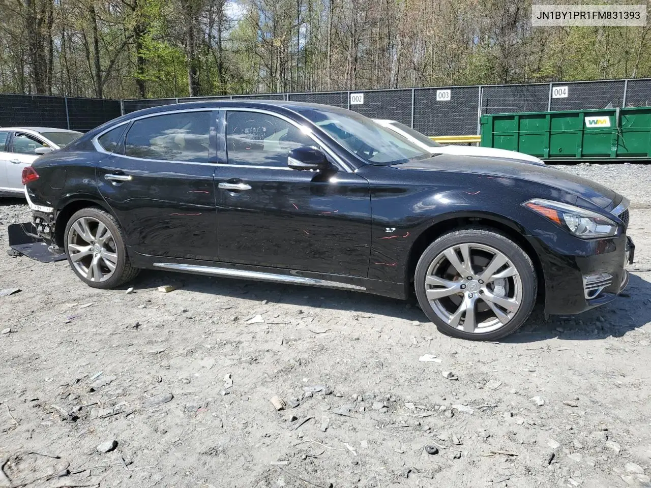 2015 Infiniti Q70L 3.7 VIN: JN1BY1PR1FM831393 Lot: 53310175