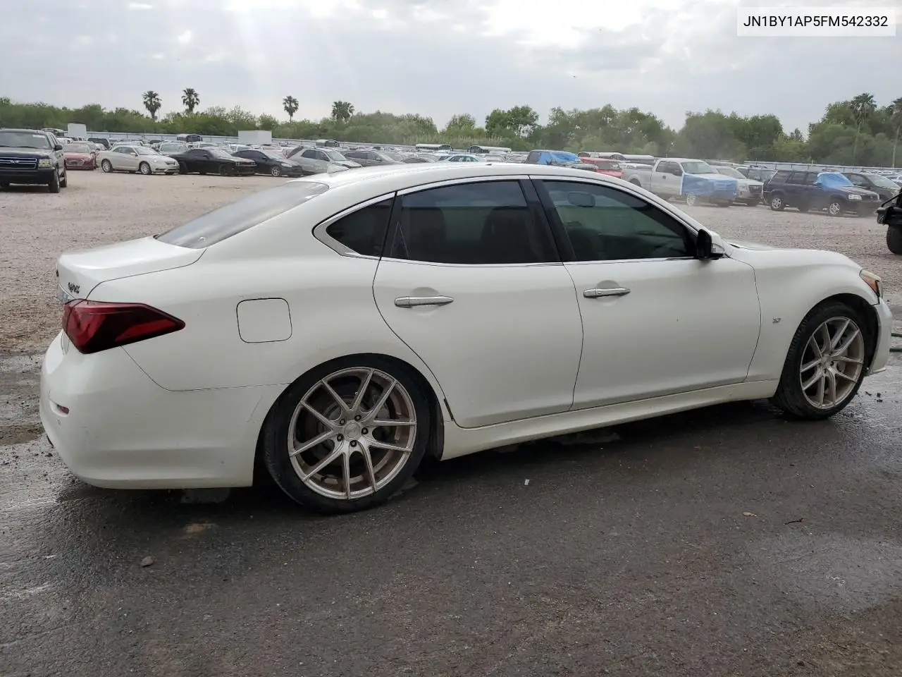 2015 Infiniti Q70 3.7 VIN: JN1BY1AP5FM542332 Lot: 54433615