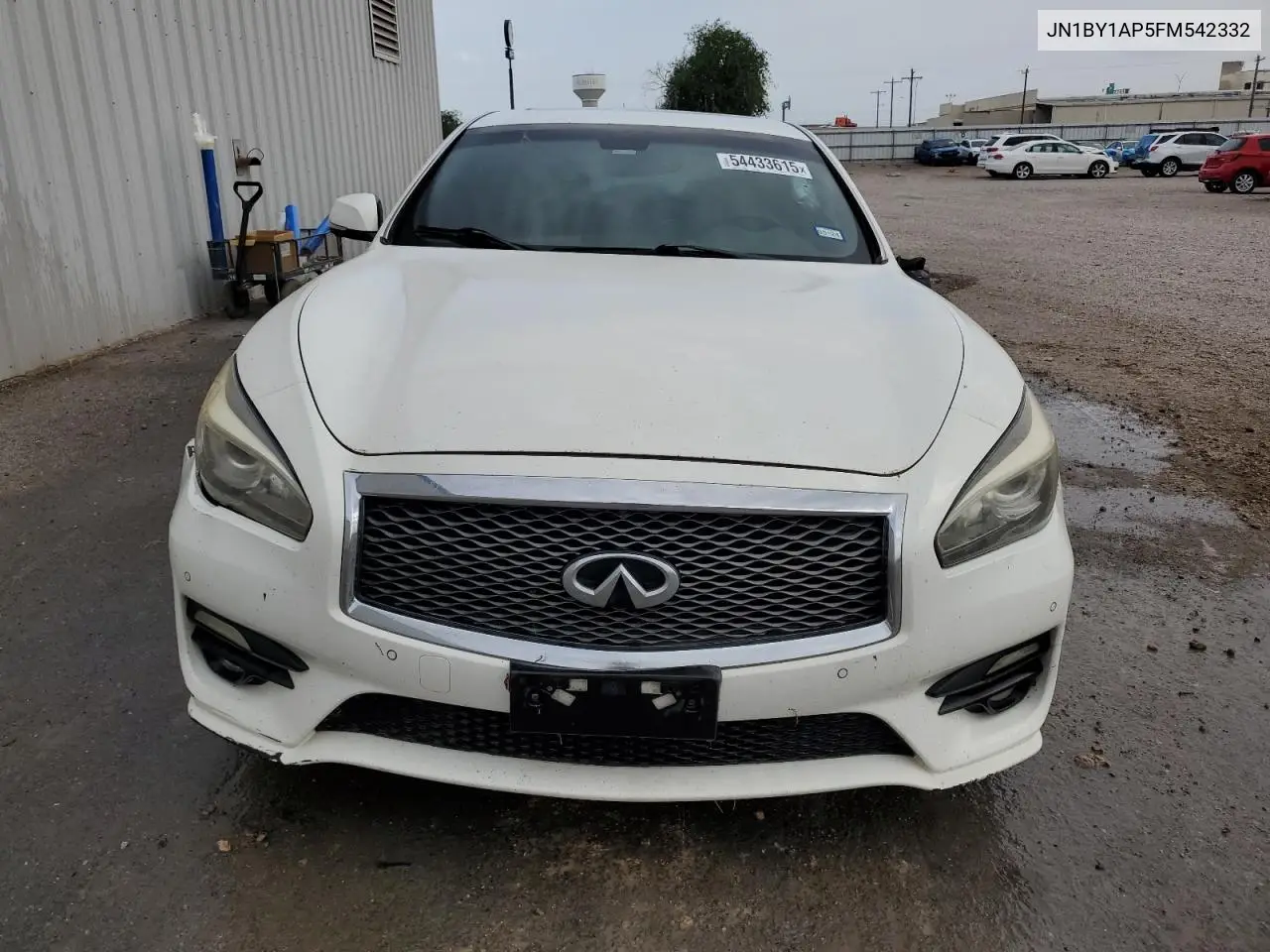 2015 Infiniti Q70 3.7 VIN: JN1BY1AP5FM542332 Lot: 54433615