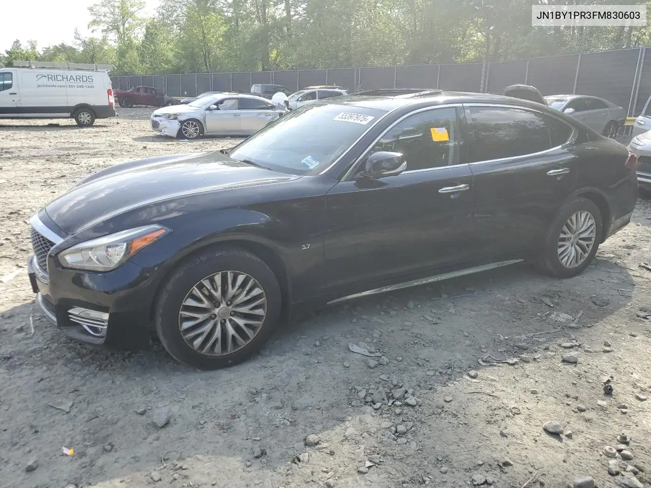 2015 Infiniti Q70L 3.7 VIN: JN1BY1PR3FM830603 Lot: 55397975
