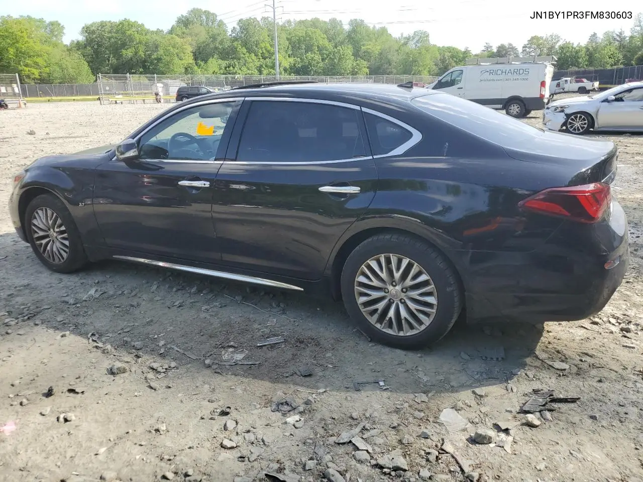 2015 Infiniti Q70L 3.7 VIN: JN1BY1PR3FM830603 Lot: 55397975