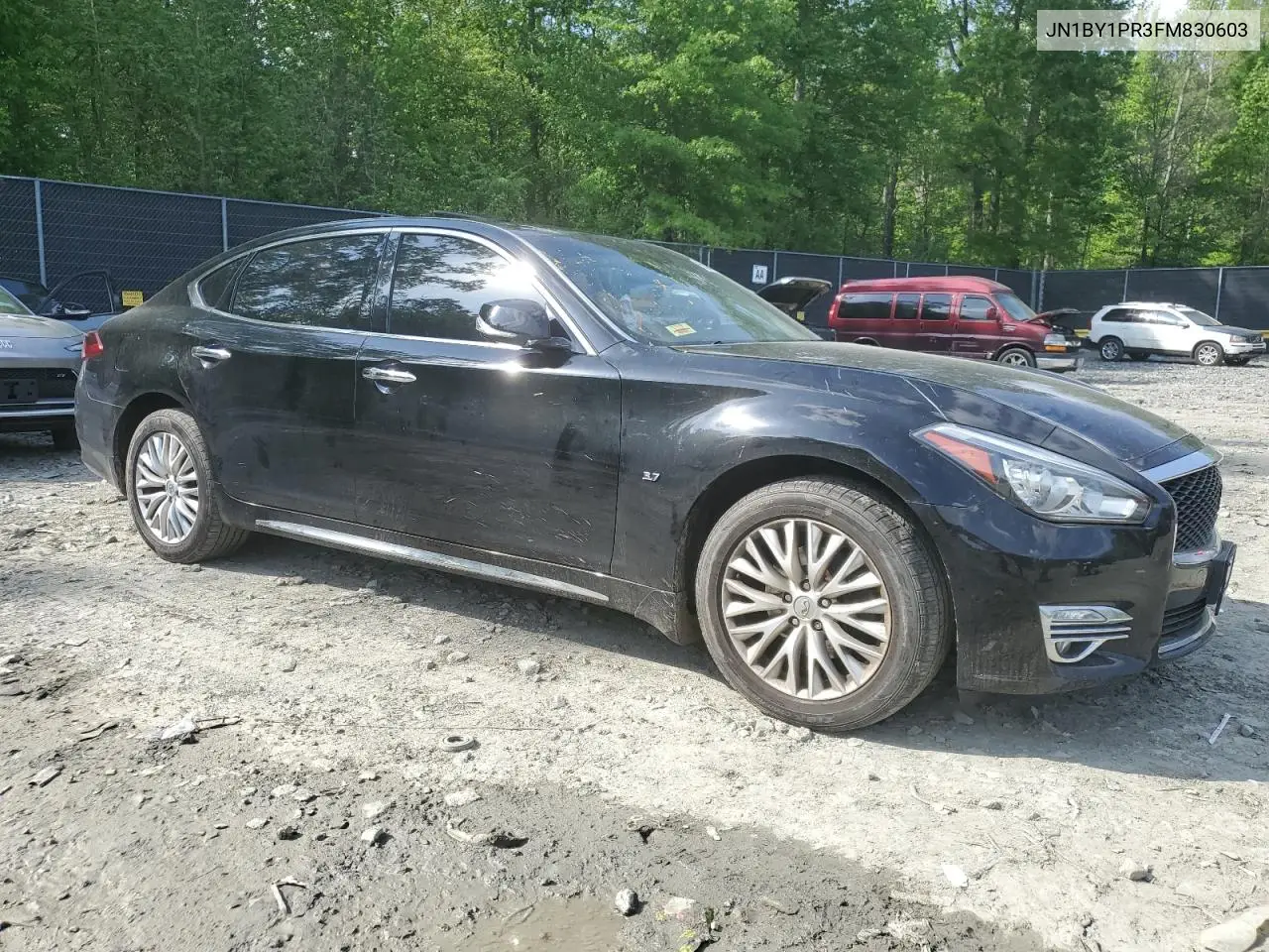 2015 Infiniti Q70L 3.7 VIN: JN1BY1PR3FM830603 Lot: 55397975