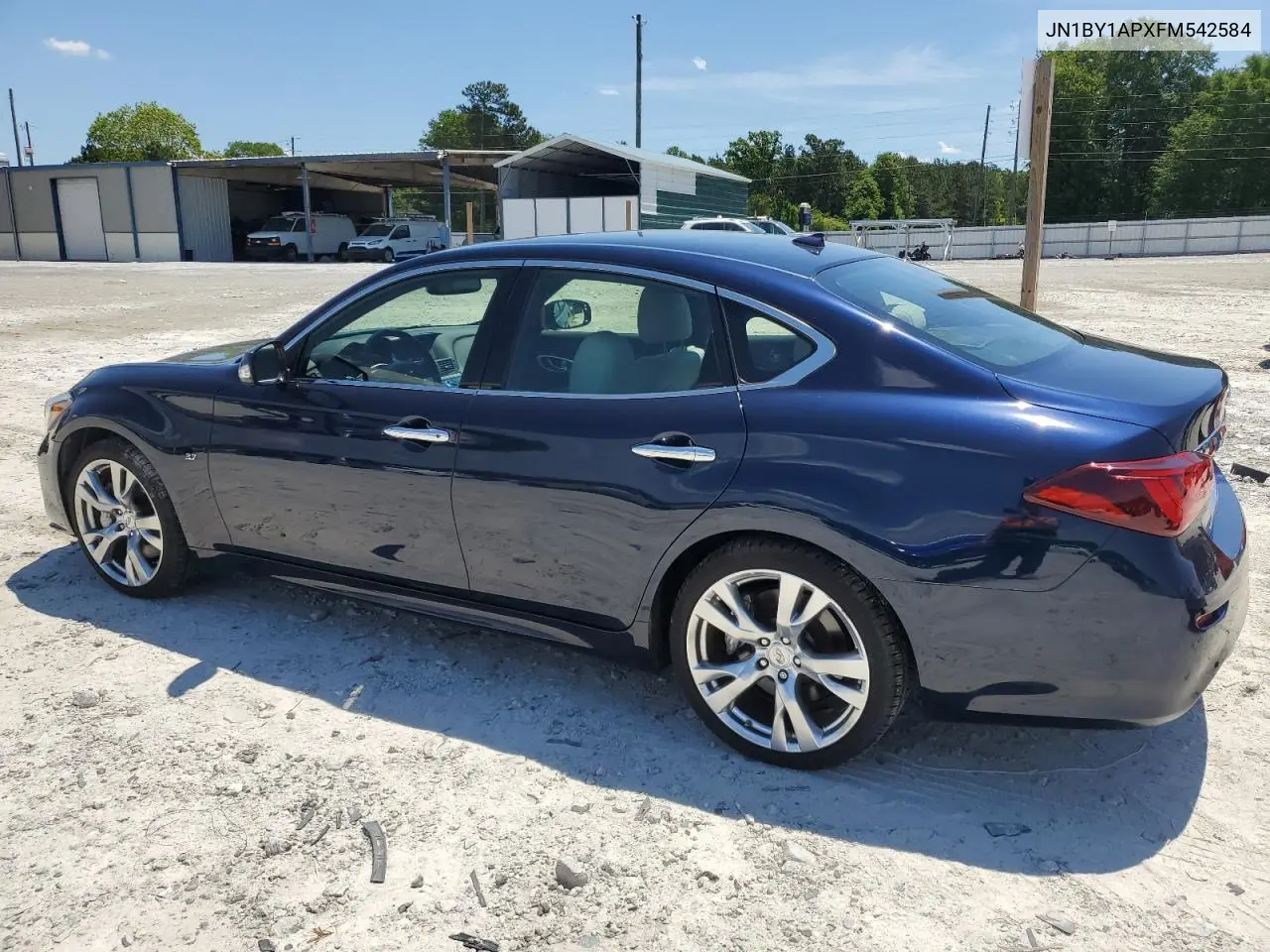 2015 Infiniti Q70 3.7 VIN: JN1BY1APXFM542584 Lot: 55623105