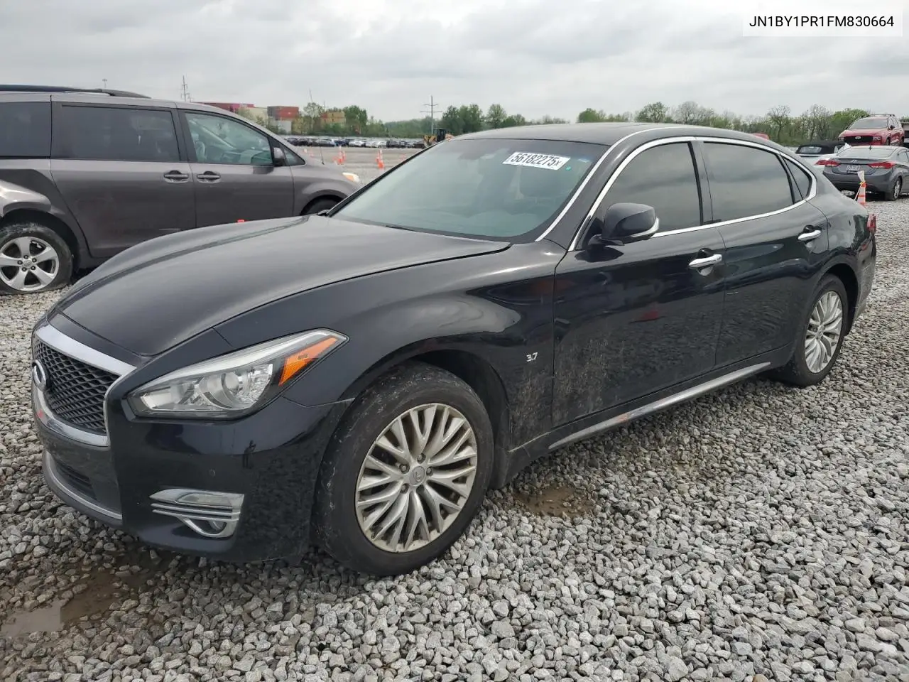 2015 Infiniti Q70L 3.7 VIN: JN1BY1PR1FM830664 Lot: 56182275