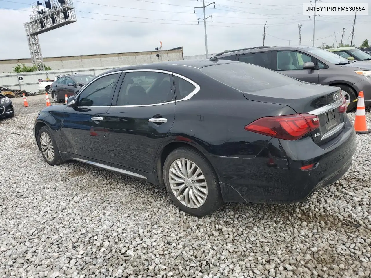 2015 Infiniti Q70L 3.7 VIN: JN1BY1PR1FM830664 Lot: 56182275