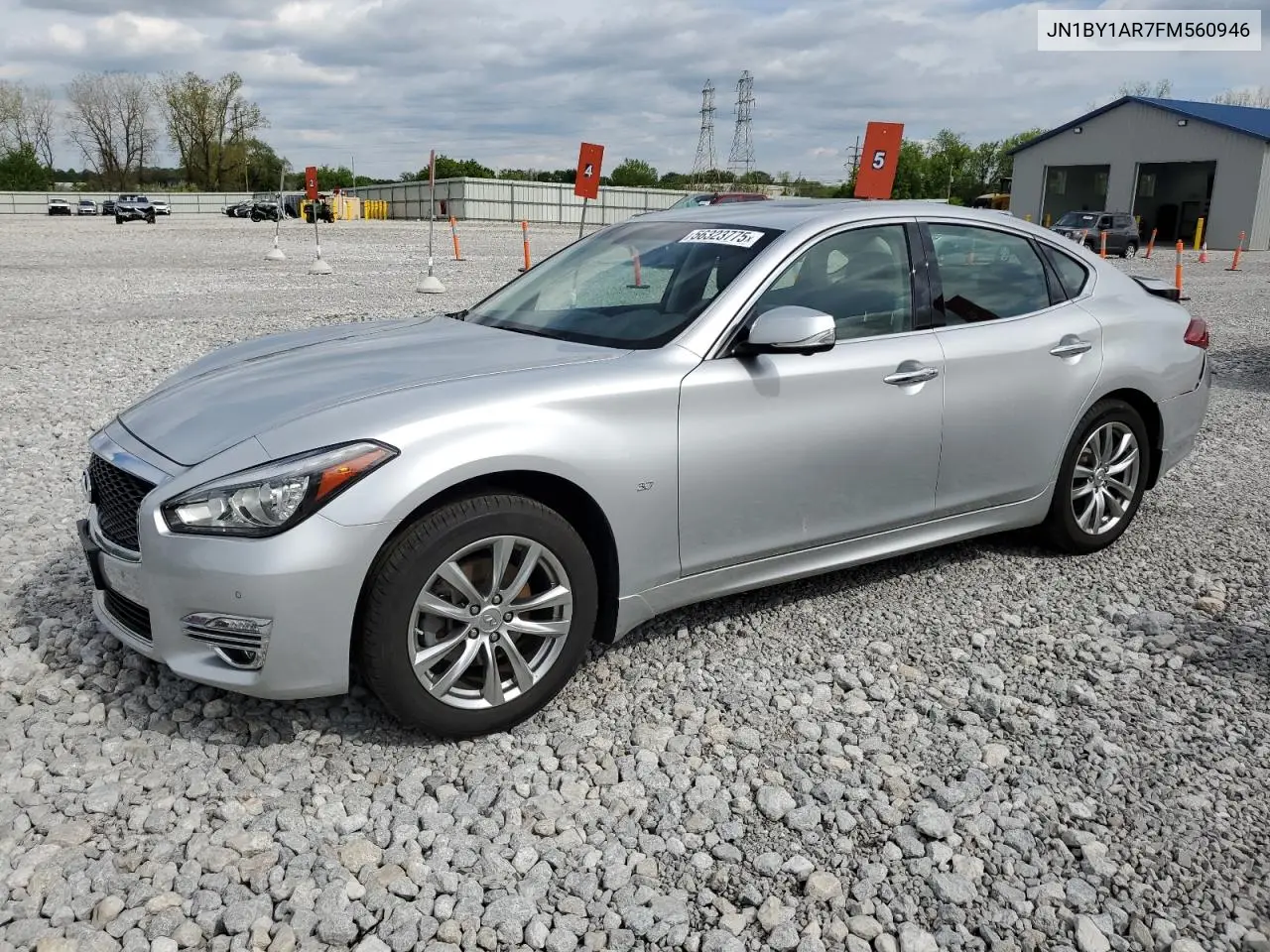 2015 Infiniti Q70 3.7 VIN: JN1BY1AR7FM560946 Lot: 56323775