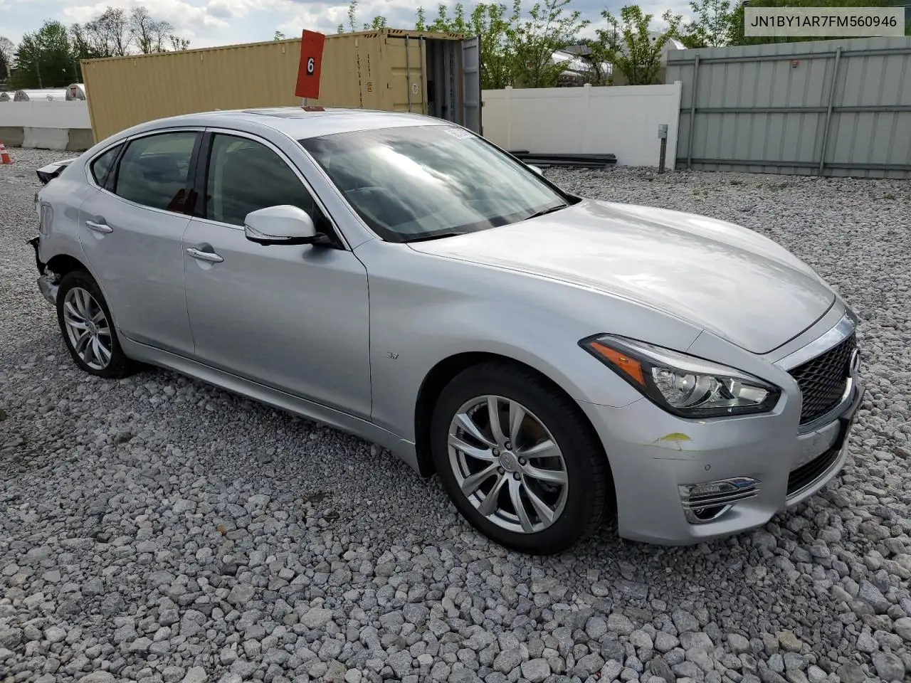 2015 Infiniti Q70 3.7 VIN: JN1BY1AR7FM560946 Lot: 56323775