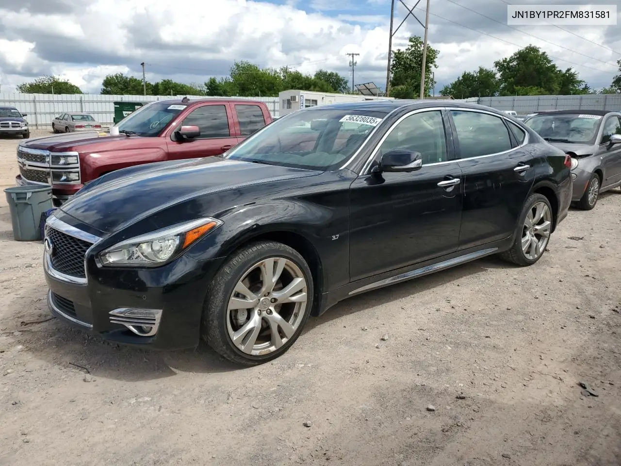2015 Infiniti Q70L 3.7 VIN: JN1BY1PR2FM831581 Lot: 56328035