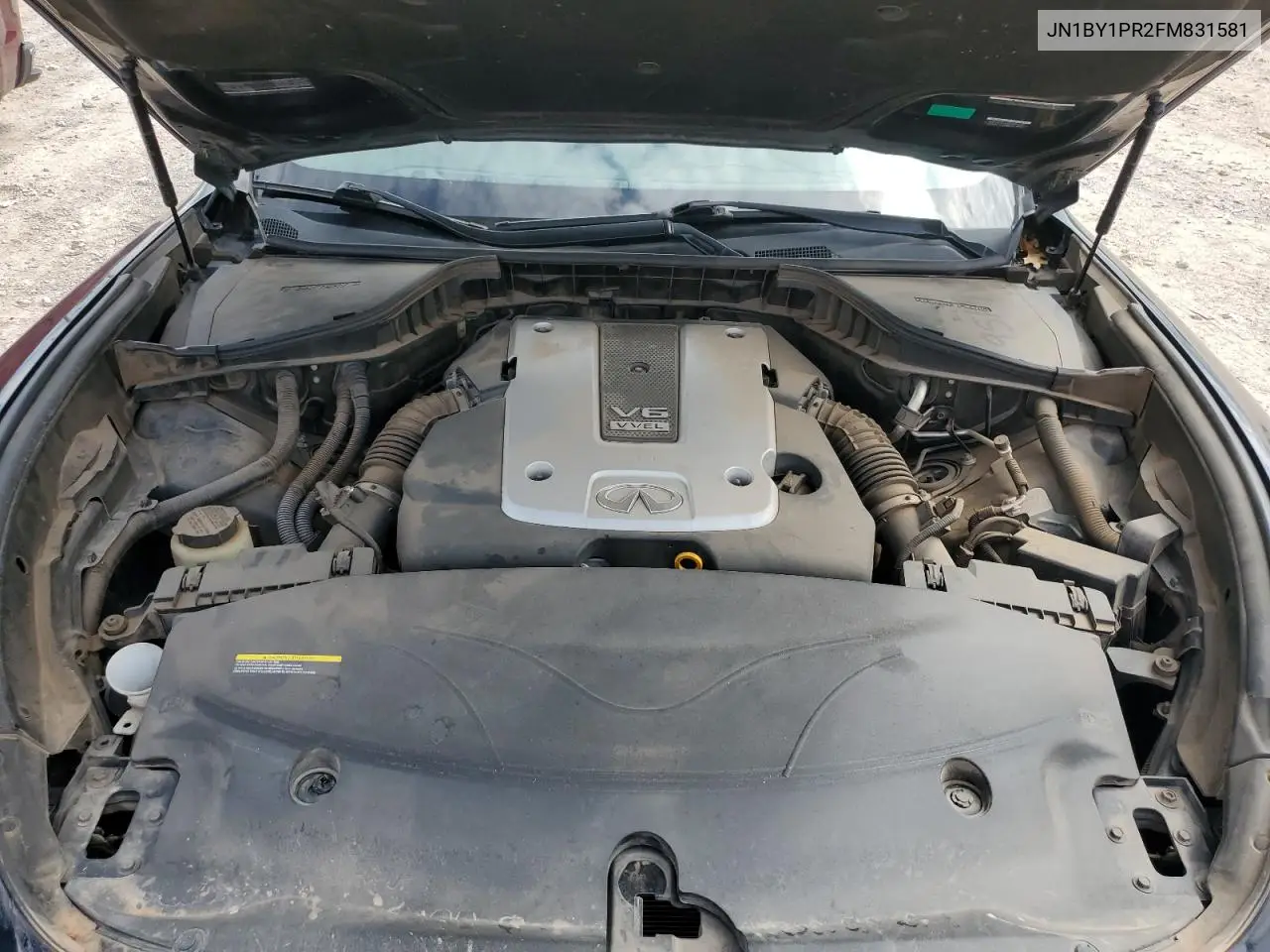 2015 Infiniti Q70L 3.7 VIN: JN1BY1PR2FM831581 Lot: 56328035