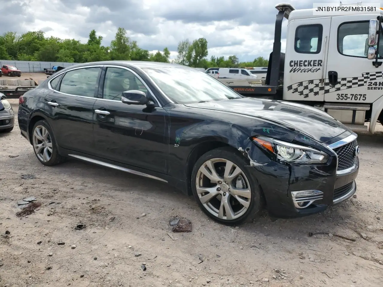 2015 Infiniti Q70L 3.7 VIN: JN1BY1PR2FM831581 Lot: 56328035