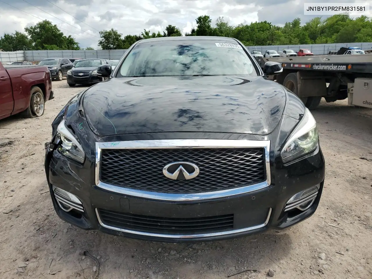 2015 Infiniti Q70L 3.7 VIN: JN1BY1PR2FM831581 Lot: 56328035