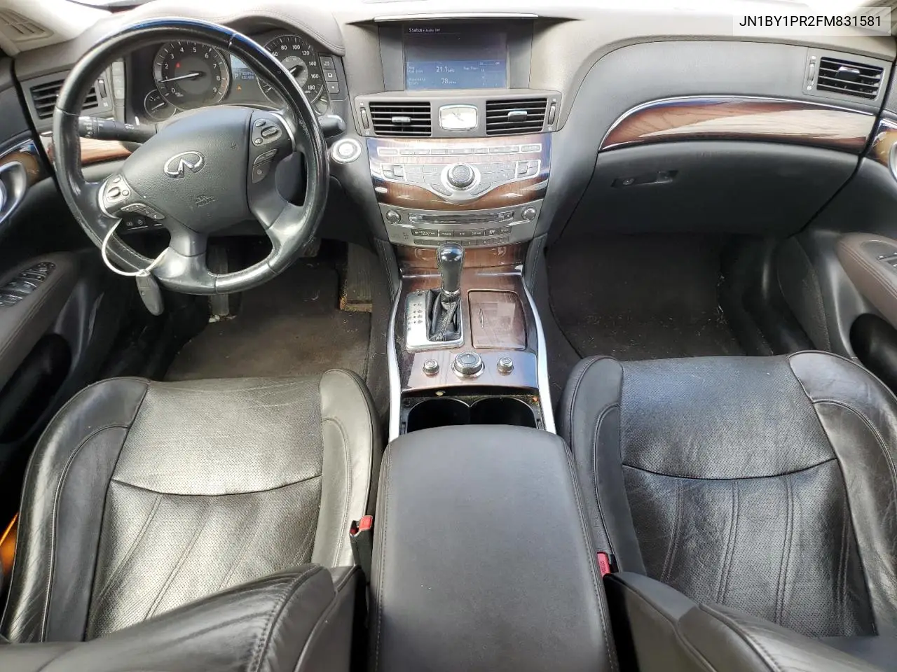 2015 Infiniti Q70L 3.7 VIN: JN1BY1PR2FM831581 Lot: 56328035