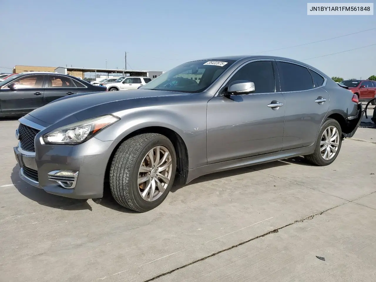 2015 Infiniti Q70 3.7 VIN: JN1BY1AR1FM561848 Lot: 56432875