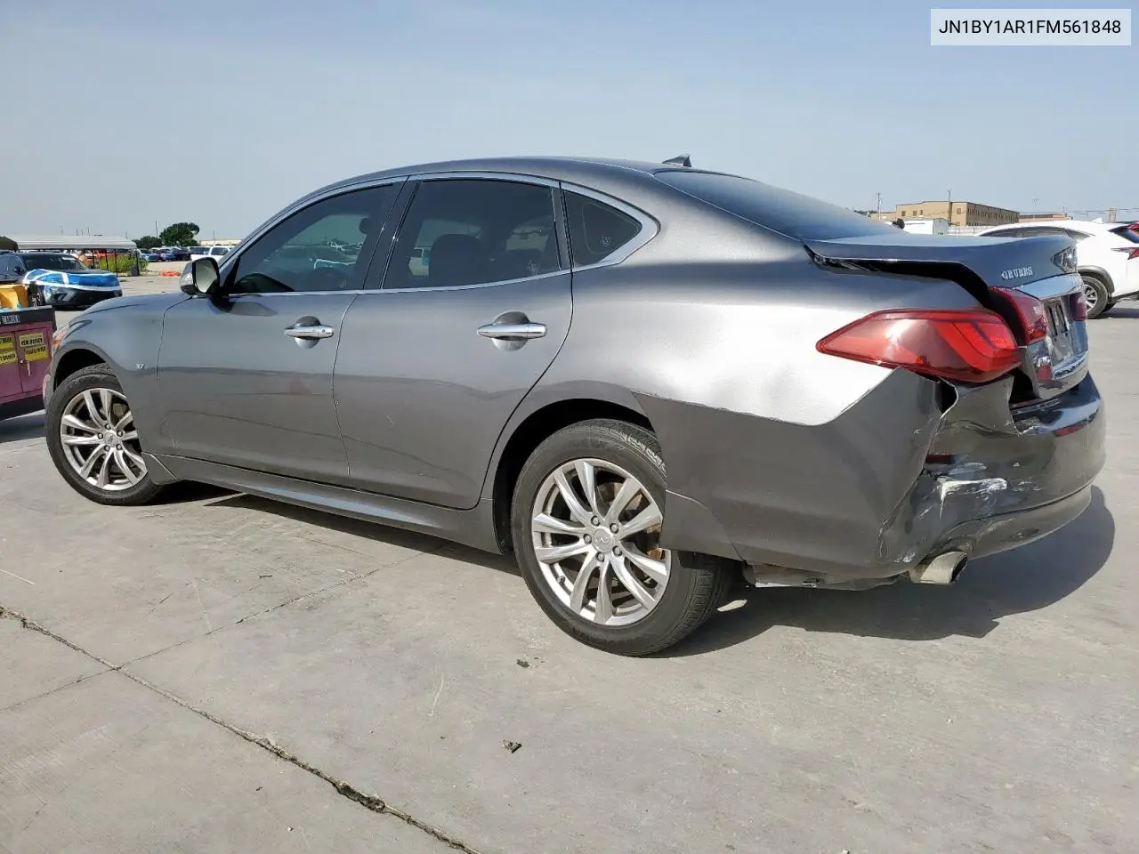 2015 Infiniti Q70 3.7 VIN: JN1BY1AR1FM561848 Lot: 56432875
