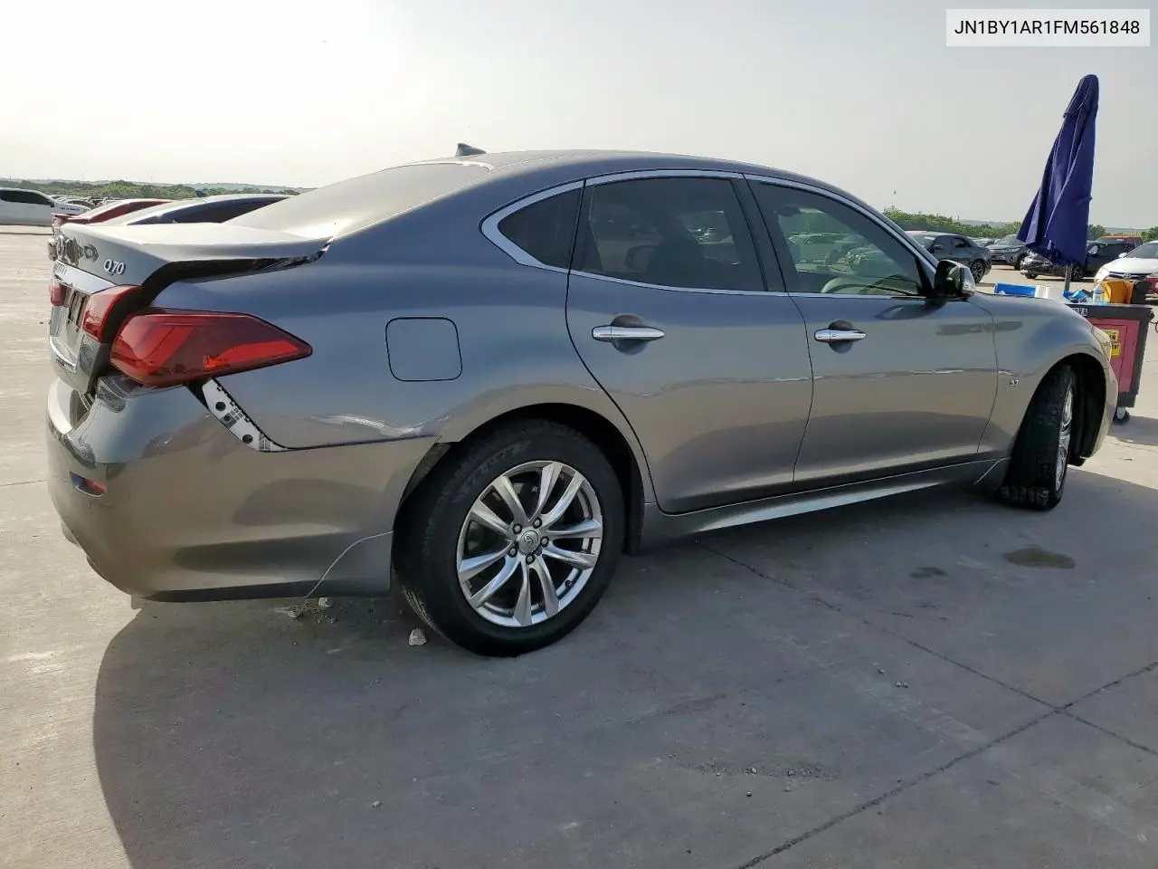 2015 Infiniti Q70 3.7 VIN: JN1BY1AR1FM561848 Lot: 56432875