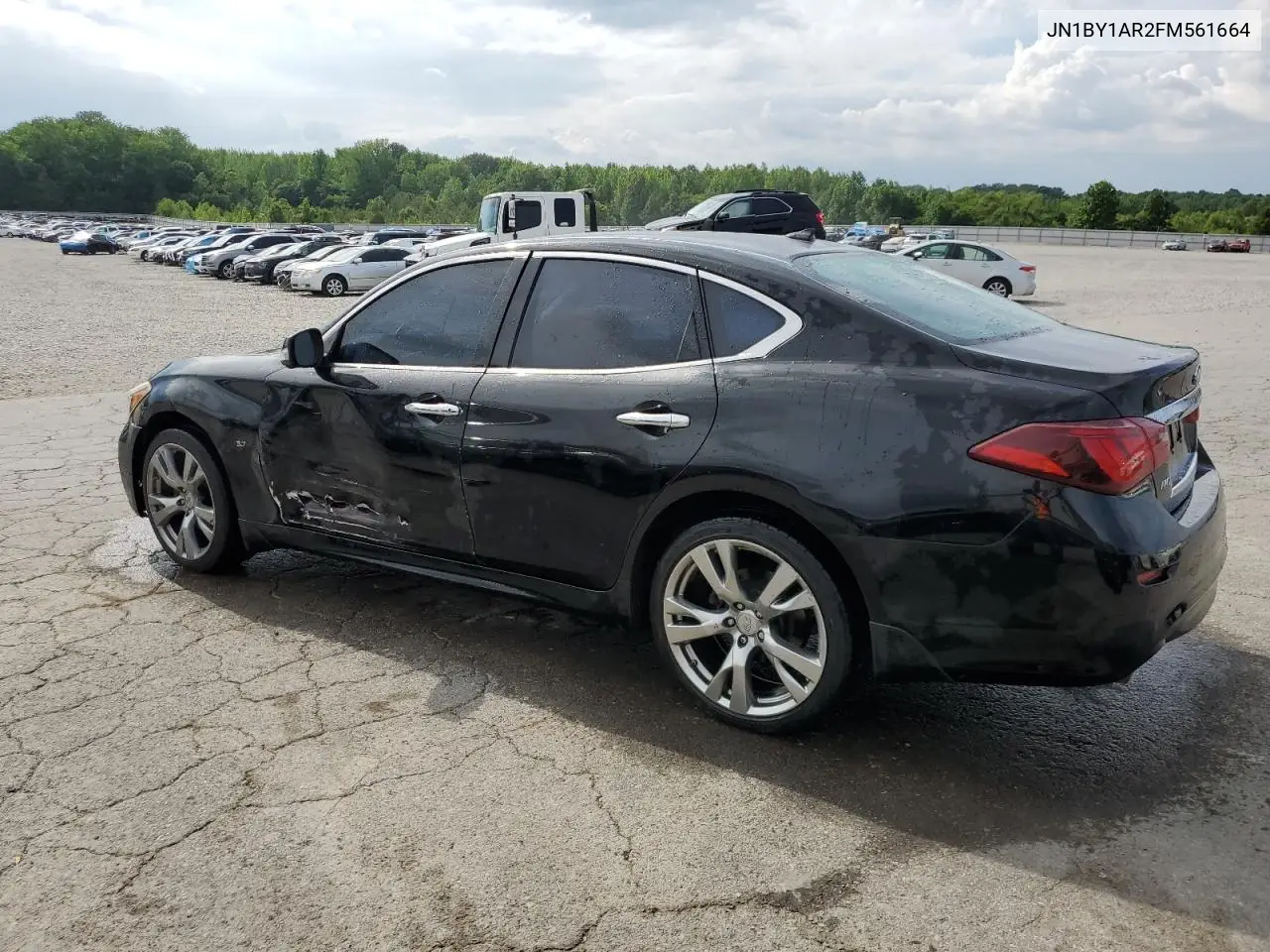 2015 Infiniti Q70 3.7 VIN: JN1BY1AR2FM561664 Lot: 56553975