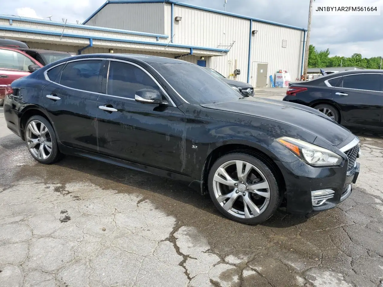 2015 Infiniti Q70 3.7 VIN: JN1BY1AR2FM561664 Lot: 56553975