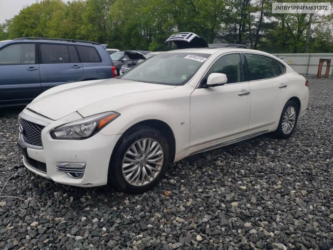 2015 Infiniti Q70L 3.7 VIN: JN1BY1PR4FM831372 Lot: 56952315