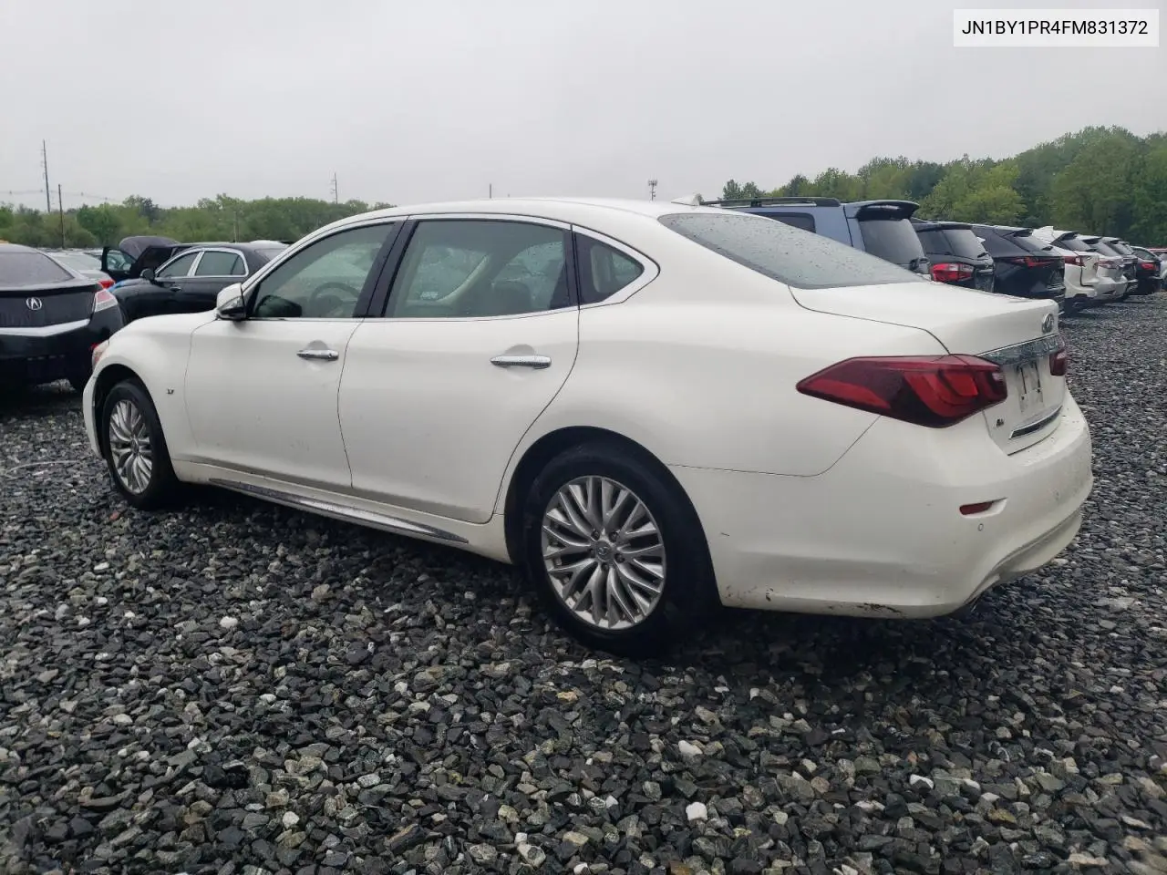 2015 Infiniti Q70L 3.7 VIN: JN1BY1PR4FM831372 Lot: 56952315