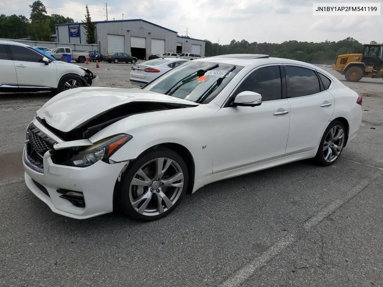 2015 Infiniti Q70 3.7 VIN: JN1BY1AP2FM541199 Lot: 57453875