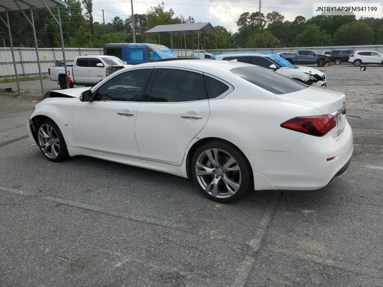 2015 Infiniti Q70 3.7 VIN: JN1BY1AP2FM541199 Lot: 57453875