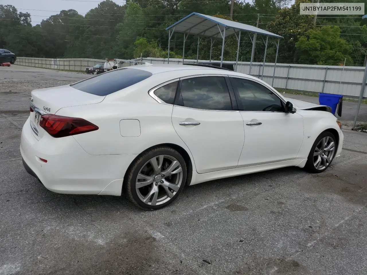 2015 Infiniti Q70 3.7 VIN: JN1BY1AP2FM541199 Lot: 57453875