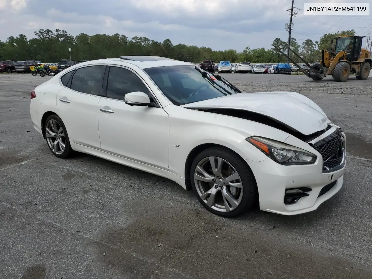 2015 Infiniti Q70 3.7 VIN: JN1BY1AP2FM541199 Lot: 57453875