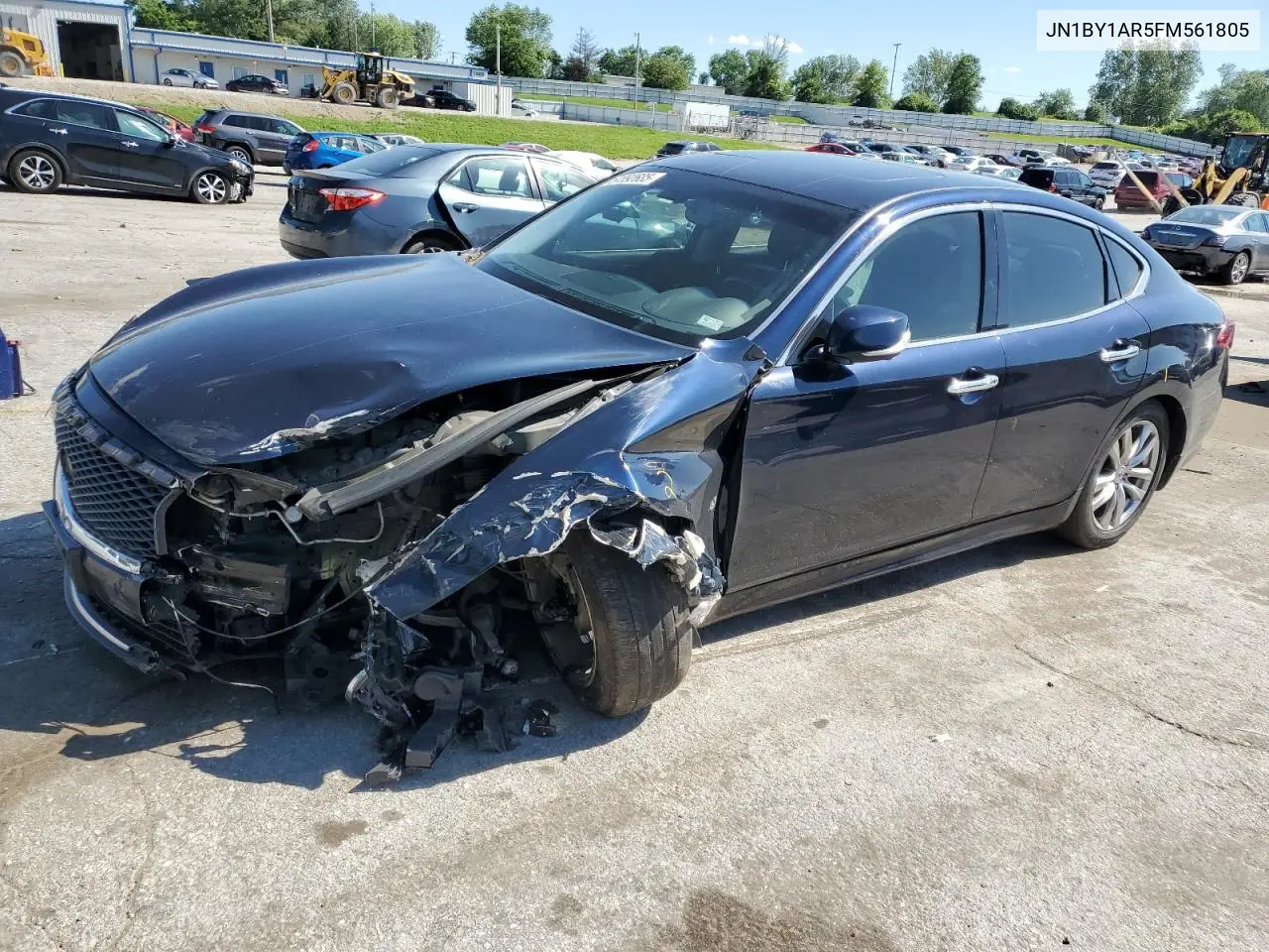 2015 Infiniti Q70 3.7 VIN: JN1BY1AR5FM561805 Lot: 57892685