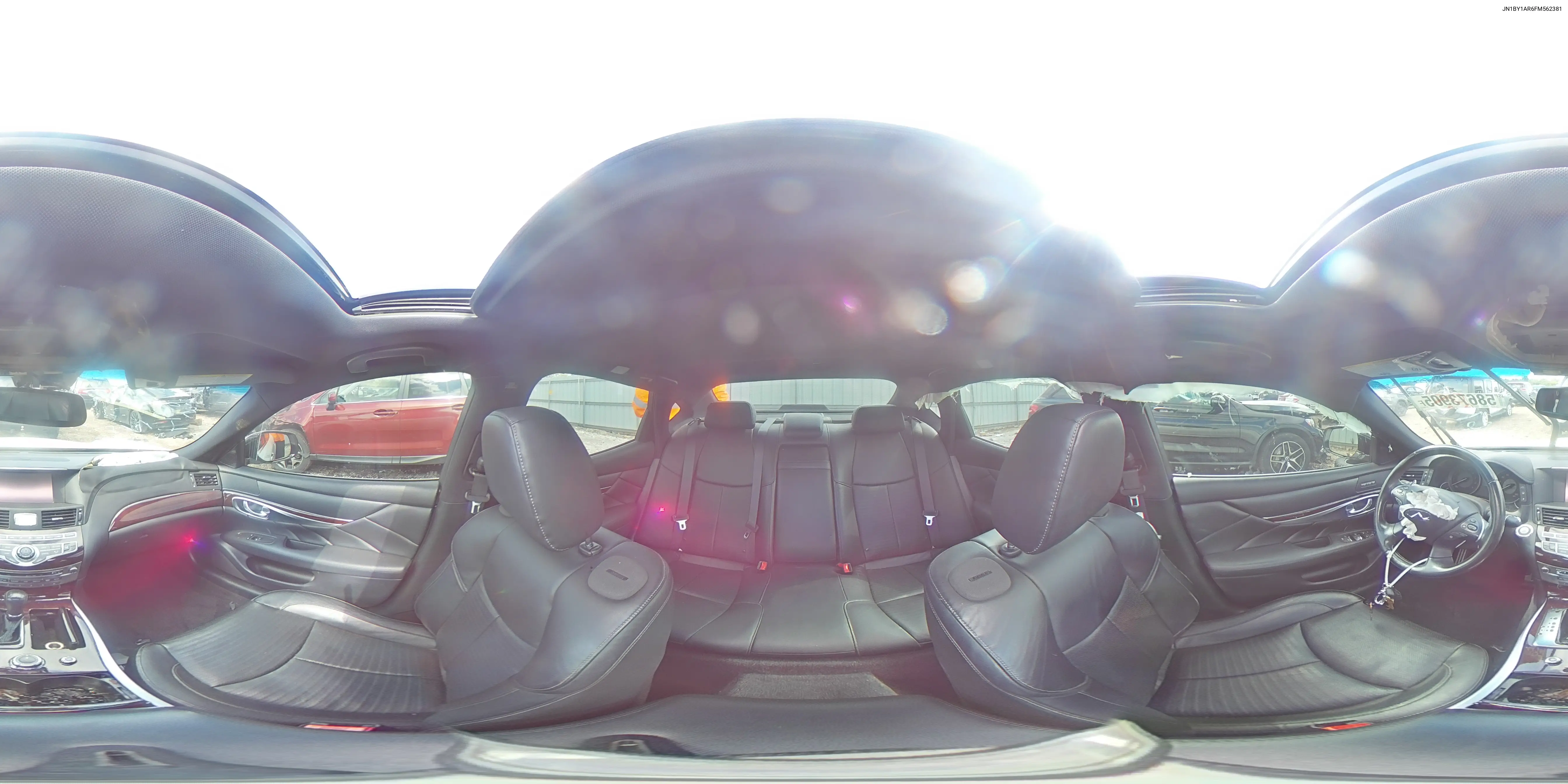2015 Infiniti Q70 3.7 VIN: JN1BY1AR6FM562381 Lot: 58673905
