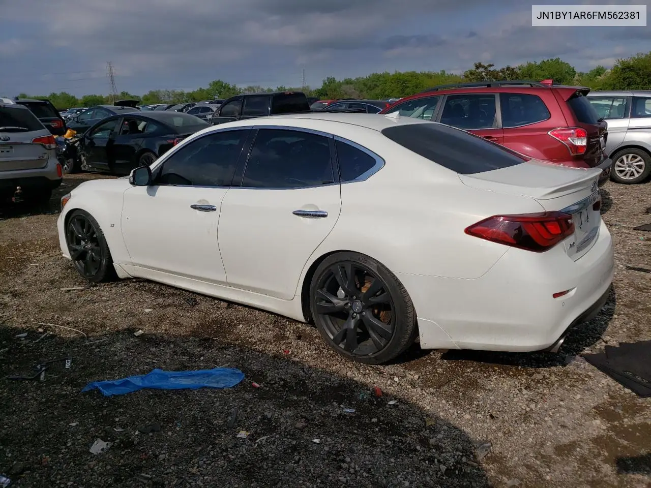 2015 Infiniti Q70 3.7 VIN: JN1BY1AR6FM562381 Lot: 58673905