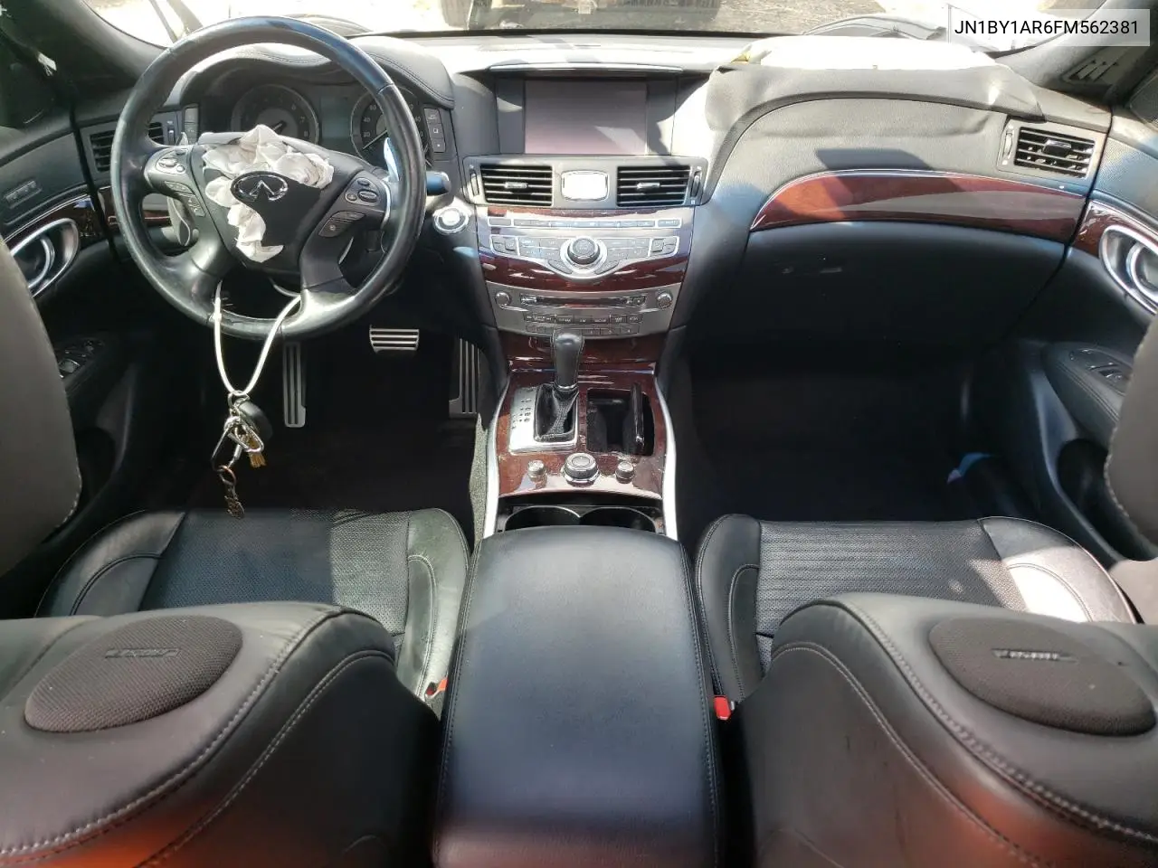 2015 Infiniti Q70 3.7 VIN: JN1BY1AR6FM562381 Lot: 58673905
