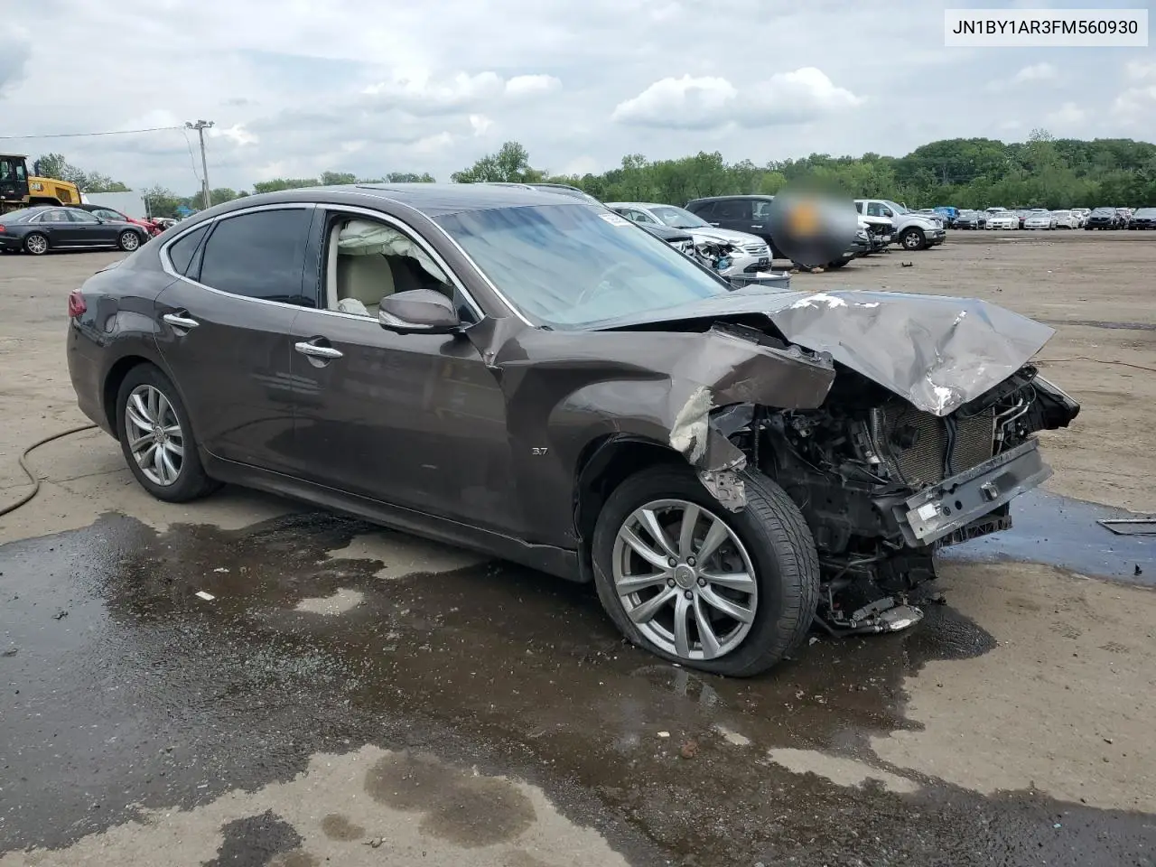 2015 Infiniti Q70 3.7 VIN: JN1BY1AR3FM560930 Lot: 59096225