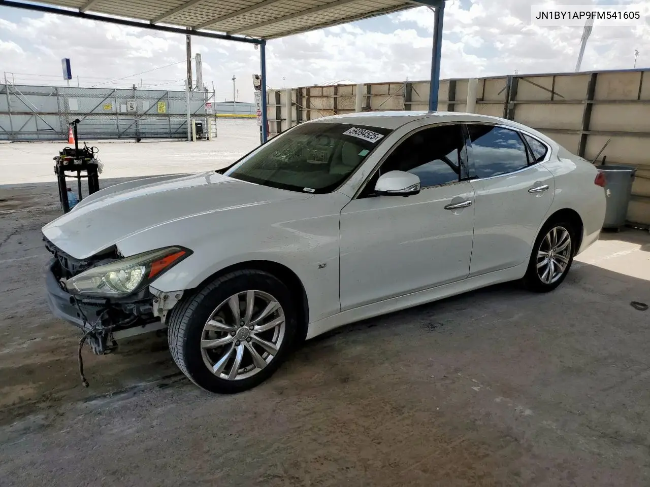 2015 Infiniti Q70 3.7 VIN: JN1BY1AP9FM541605 Lot: 59394525