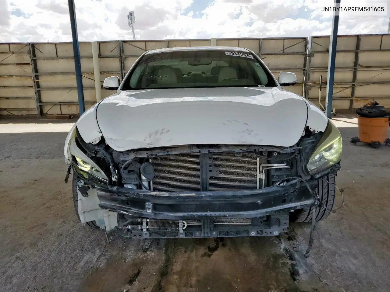 2015 Infiniti Q70 3.7 VIN: JN1BY1AP9FM541605 Lot: 59394525