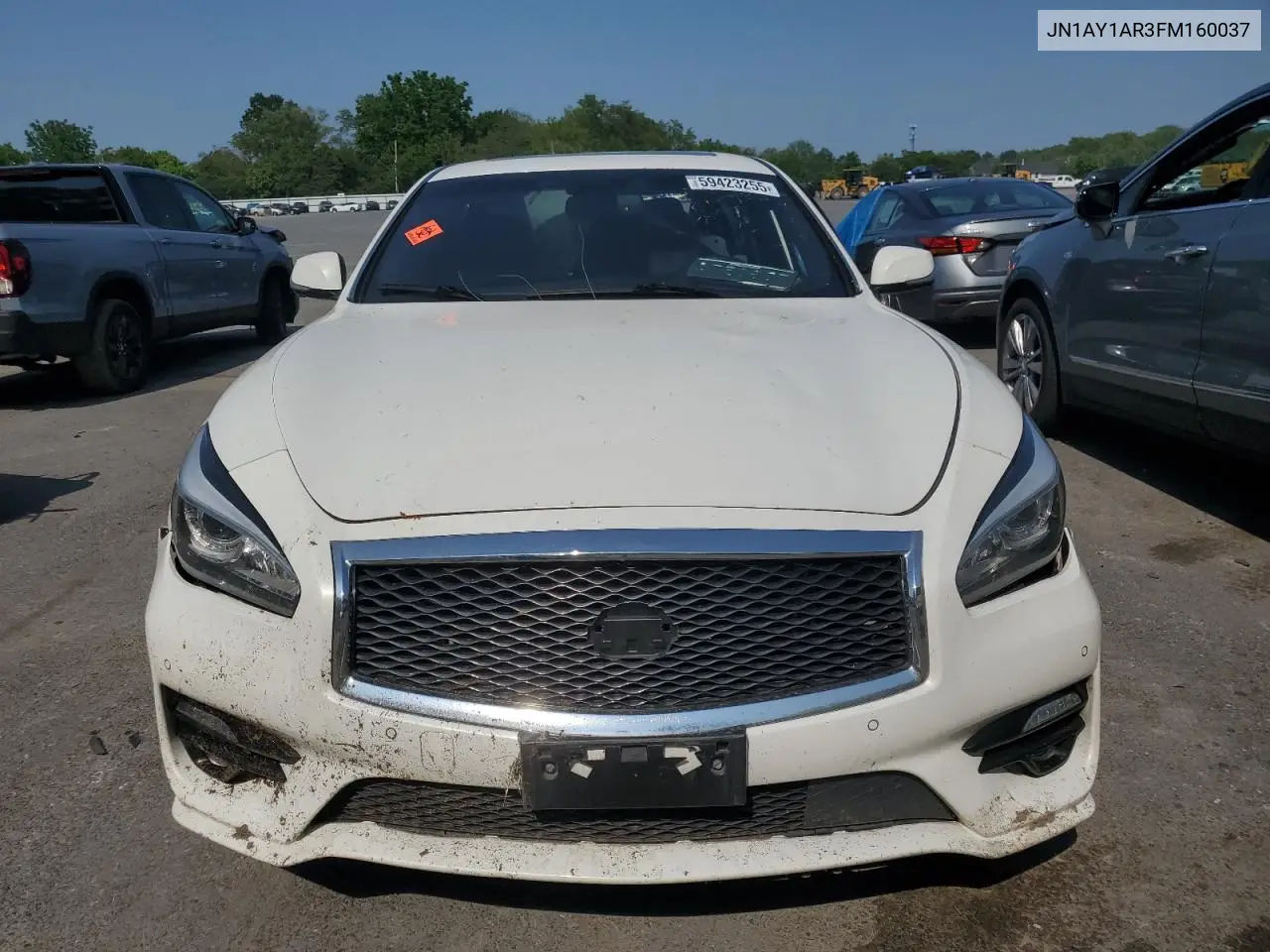 2015 Infiniti Q70 5.6 VIN: JN1AY1AR3FM160037 Lot: 59423255