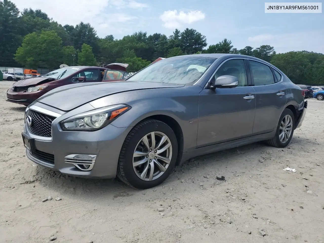 2015 Infiniti Q70 3.7 VIN: JN1BY1AR9FM561001 Lot: 59901505