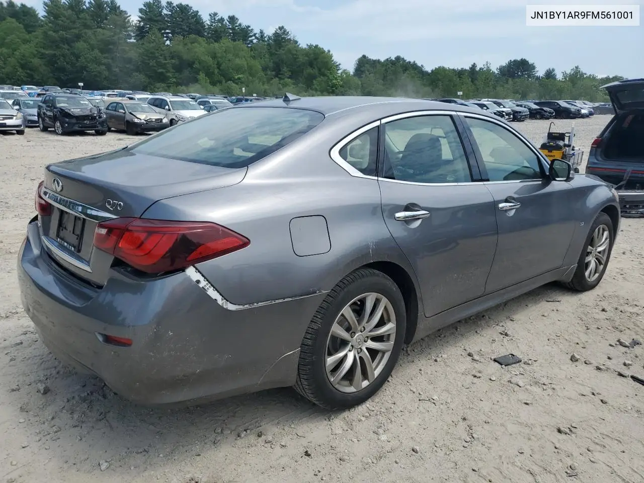 2015 Infiniti Q70 3.7 VIN: JN1BY1AR9FM561001 Lot: 59901505