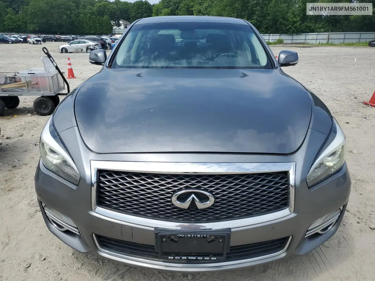2015 Infiniti Q70 3.7 VIN: JN1BY1AR9FM561001 Lot: 59901505