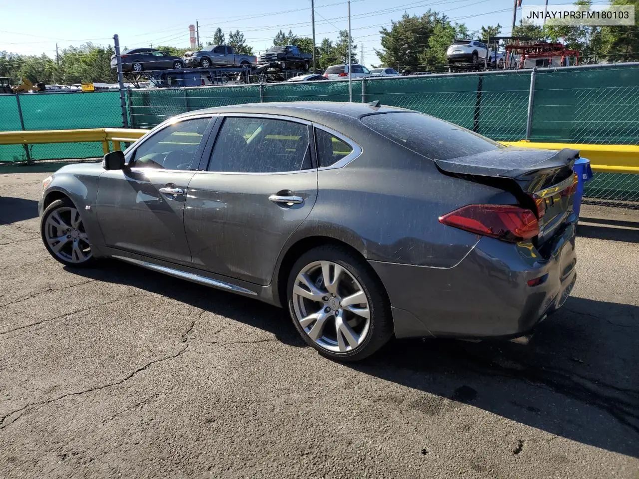 2015 Infiniti Q70L 5.6 VIN: JN1AY1PR3FM180103 Lot: 60311995