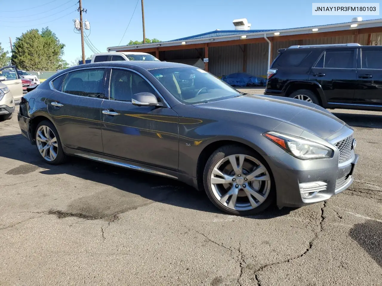 2015 Infiniti Q70L 5.6 VIN: JN1AY1PR3FM180103 Lot: 60311995