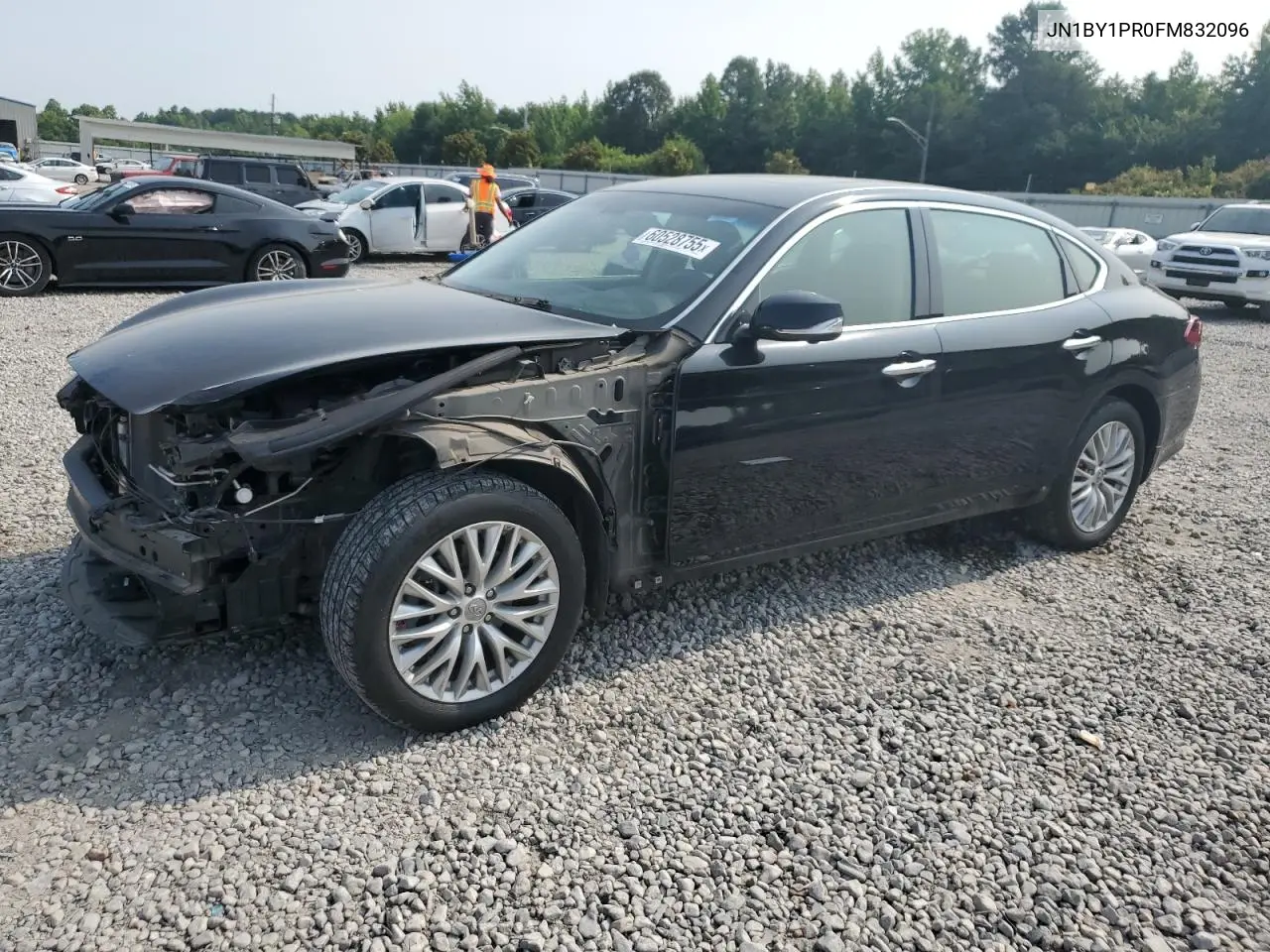 2015 Infiniti Q70L 3.7 VIN: JN1BY1PR0FM832096 Lot: 60528755