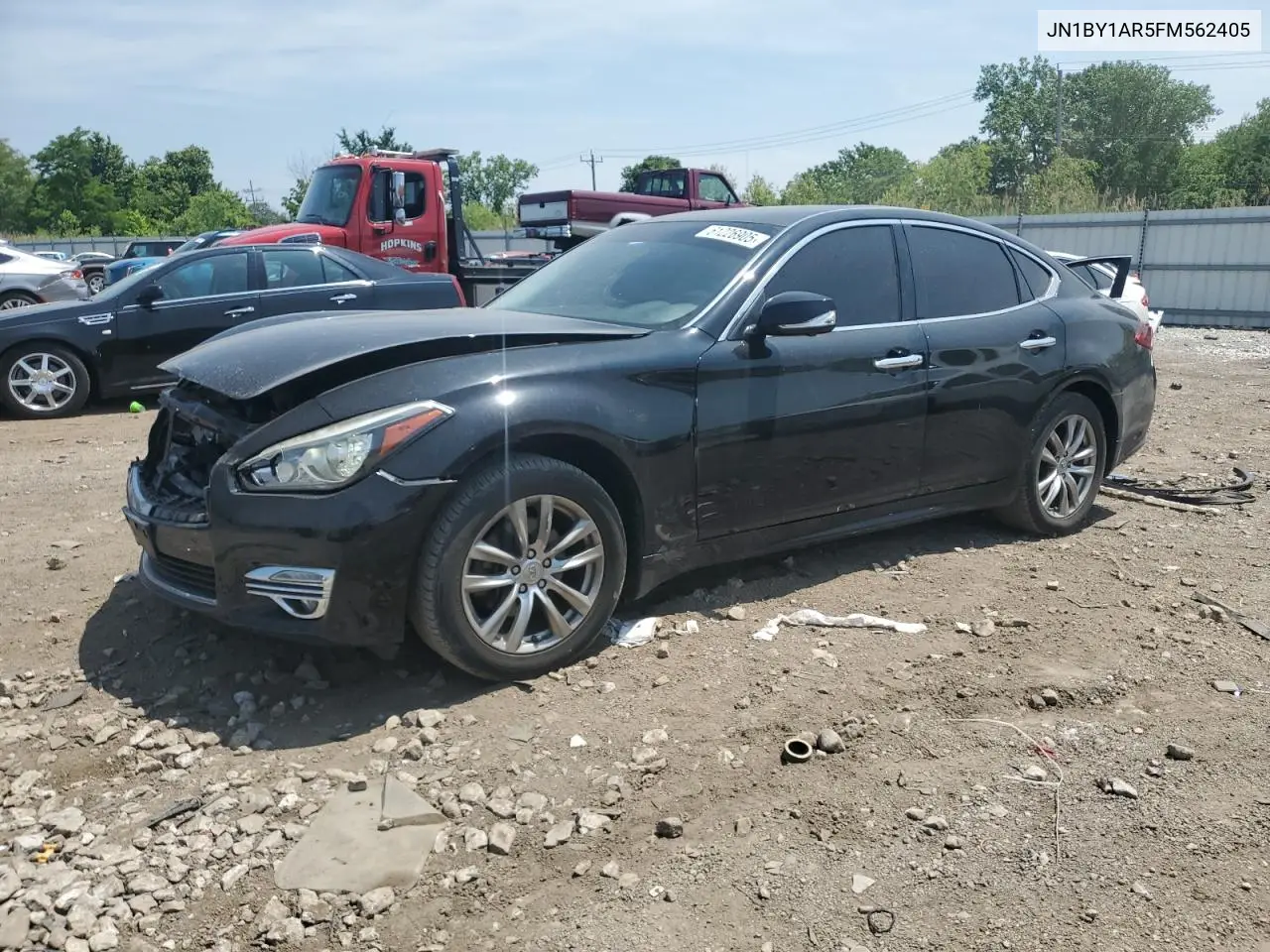2015 Infiniti Q70 3.7 VIN: JN1BY1AR5FM562405 Lot: 61226905