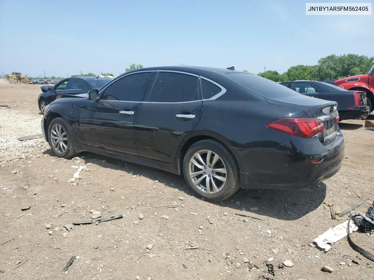2015 Infiniti Q70 3.7 VIN: JN1BY1AR5FM562405 Lot: 61226905