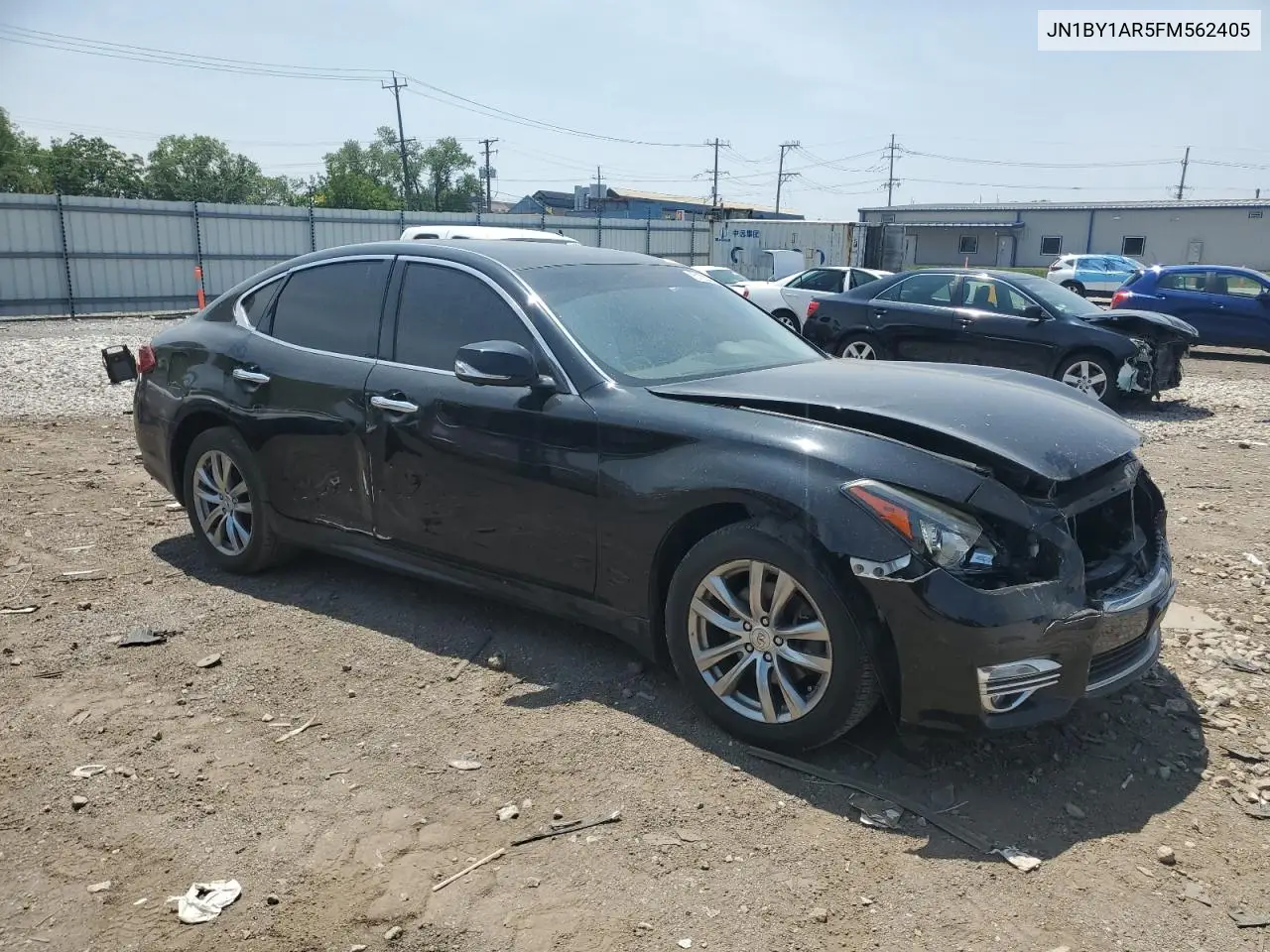 2015 Infiniti Q70 3.7 VIN: JN1BY1AR5FM562405 Lot: 61226905