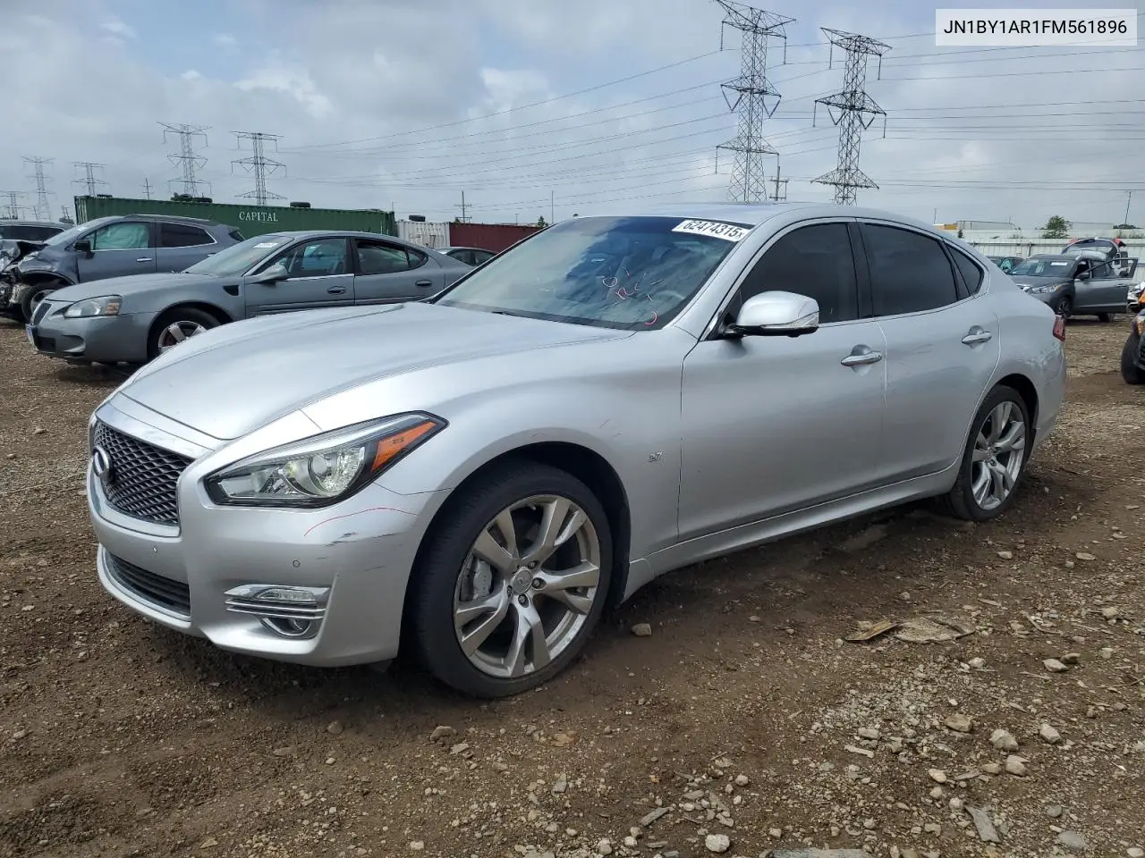 2015 Infiniti Q70 3.7 VIN: JN1BY1AR1FM561896 Lot: 62474315