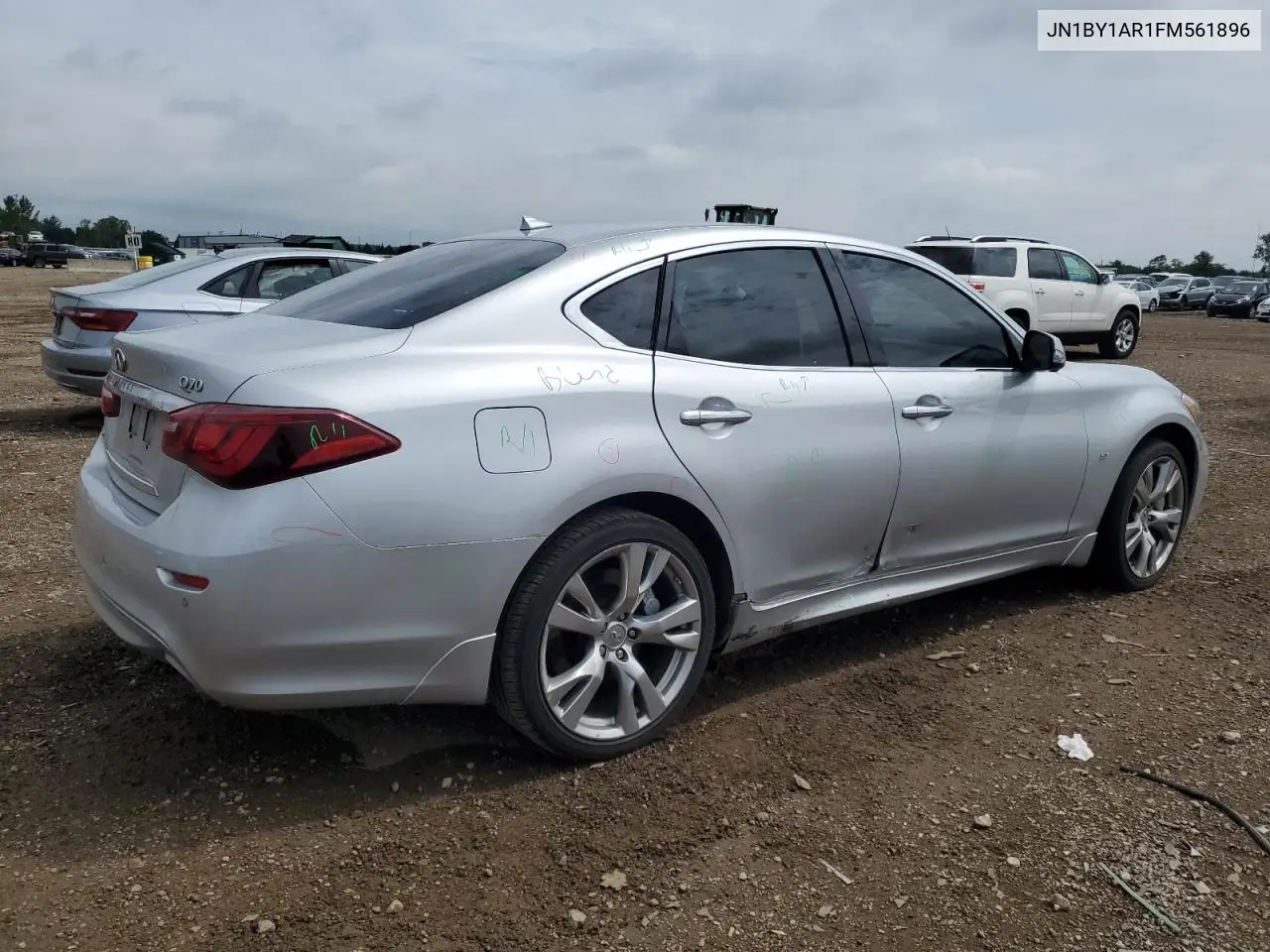 2015 Infiniti Q70 3.7 VIN: JN1BY1AR1FM561896 Lot: 62474315