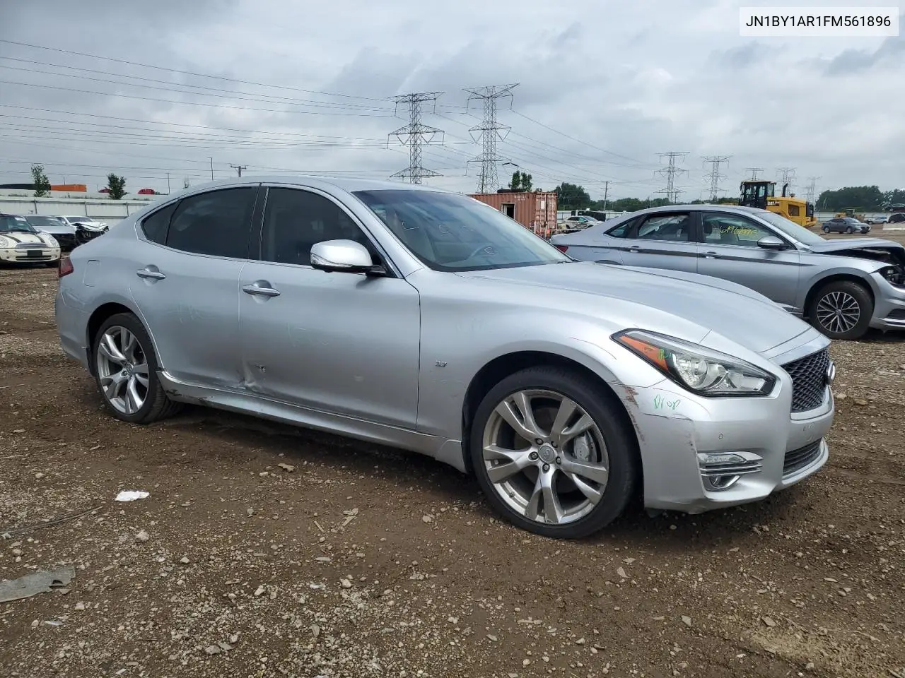 2015 Infiniti Q70 3.7 VIN: JN1BY1AR1FM561896 Lot: 62474315