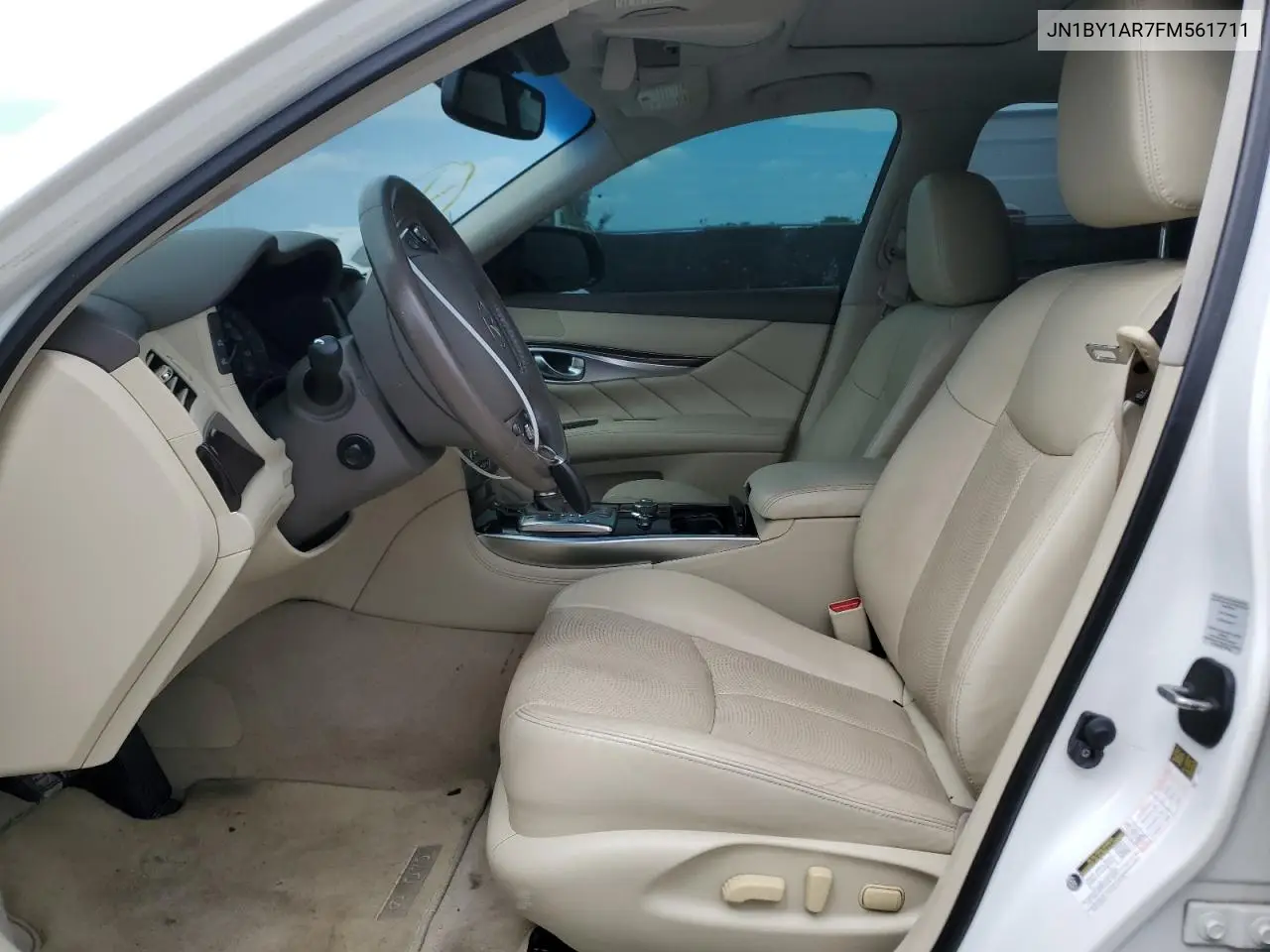 2015 Infiniti Q70 3.7 VIN: JN1BY1AR7FM561711 Lot: 76247244