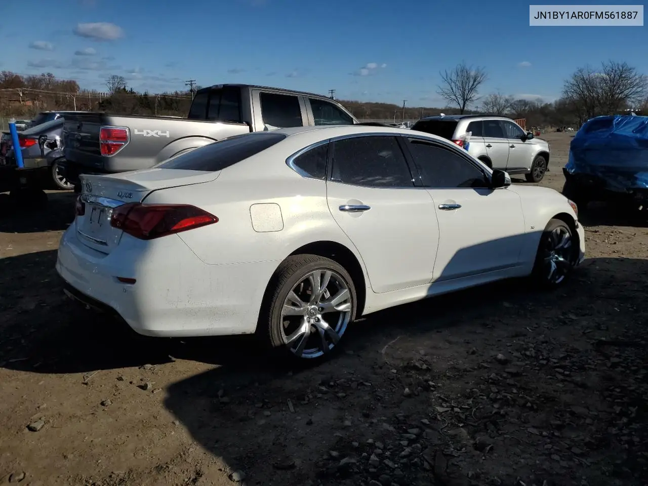 2015 Infiniti Q70 3.7 VIN: JN1BY1AR0FM561887 Lot: 82846014