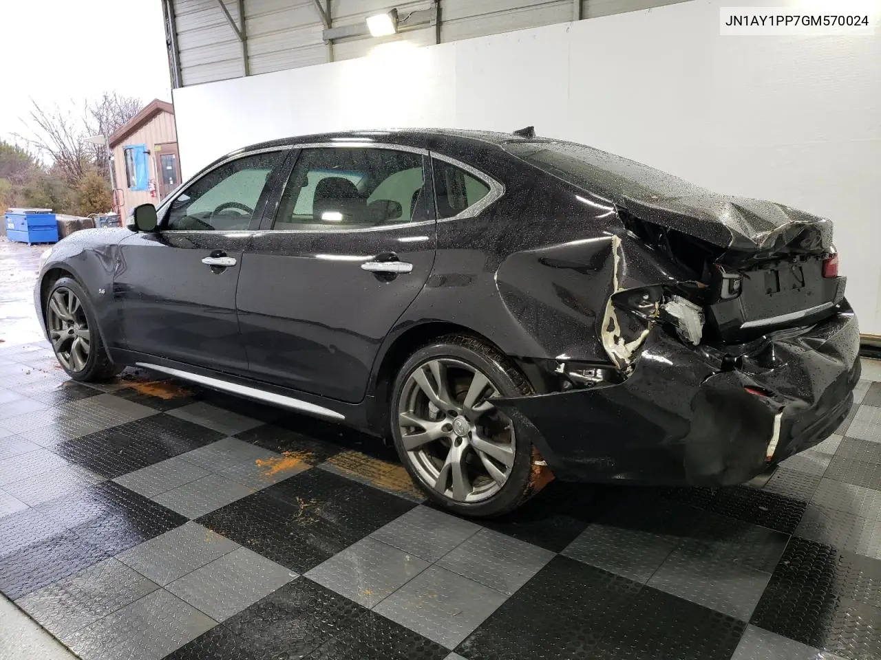 2016 Infiniti Q70L 5.6 VIN: JN1AY1PP7GM570024 Lot: 45127945